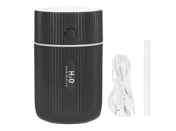 Mini Umidificador de Mesa com Luzes Coloridas, Alimentado por Usb, Ideal para Carro, Escritório, Quarto e Outros Ambientes BRILVIBERA