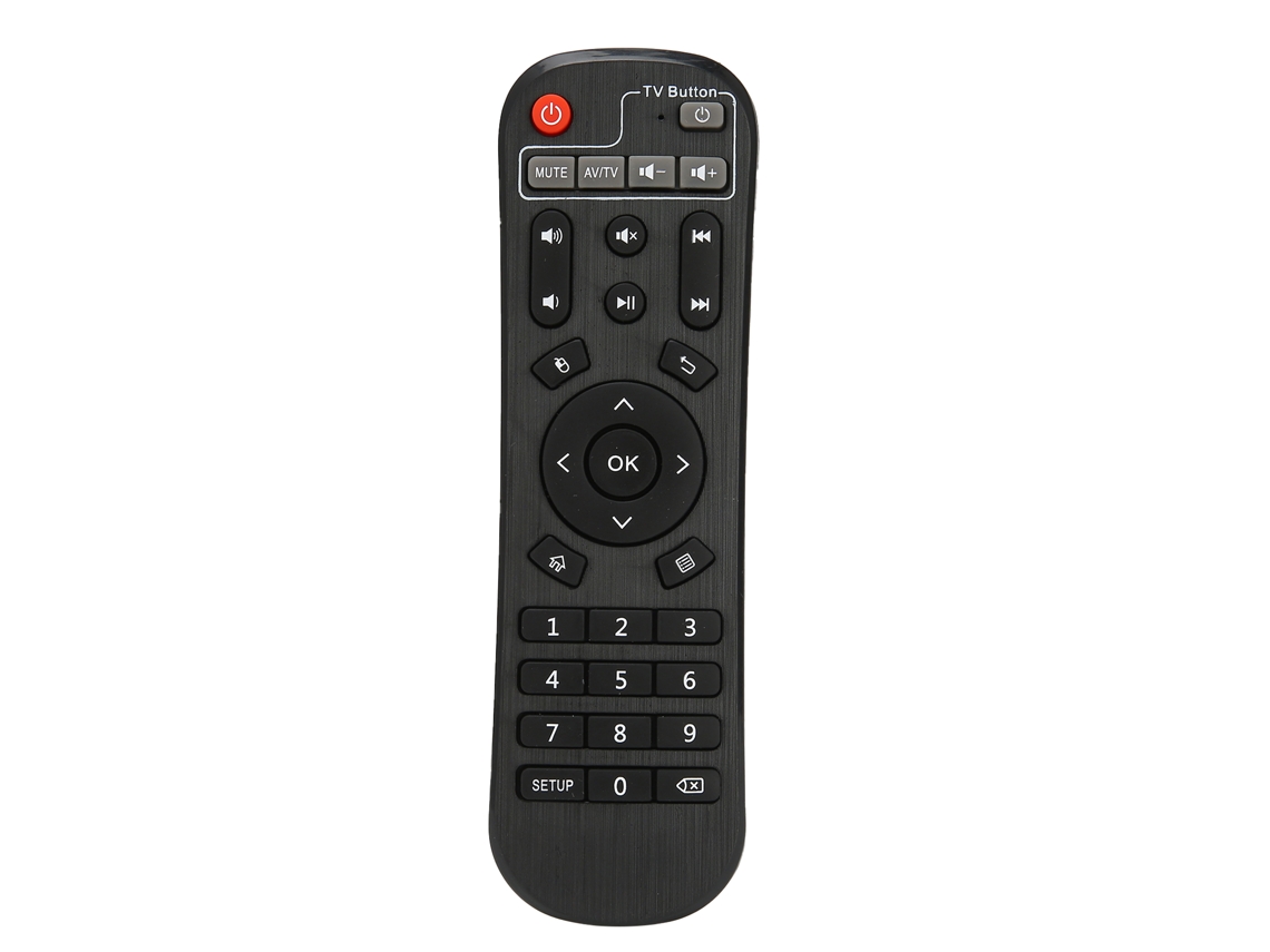 Aetheria controle Remoto Substituto para Aok Tv Box, Acessório Eletrônico com Material Abs