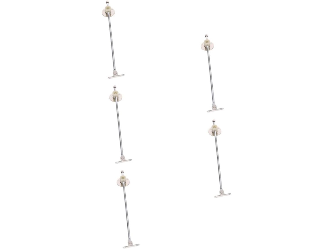 Conjunto De 5 Hastes Suporte Redondas Para Armários, Dobradiças