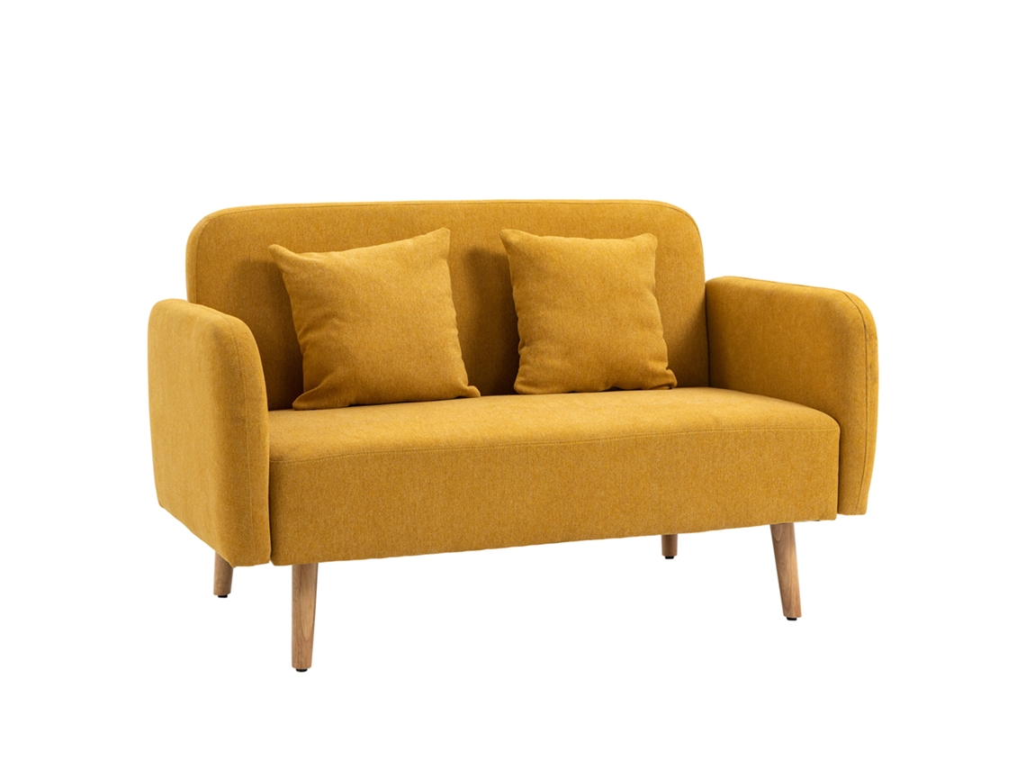 Sofá de Dois Lugares com Almofadas Decorativas, Veludo, Cinza Escuro e Preto. PMM CAPITALI