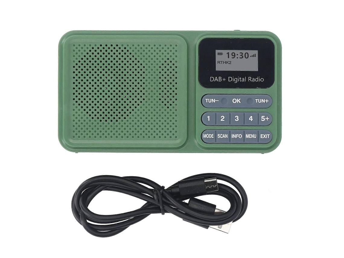 Rádio Bluetooth Digital Dab com Alto-falante Estéreo Solar GOKOCO