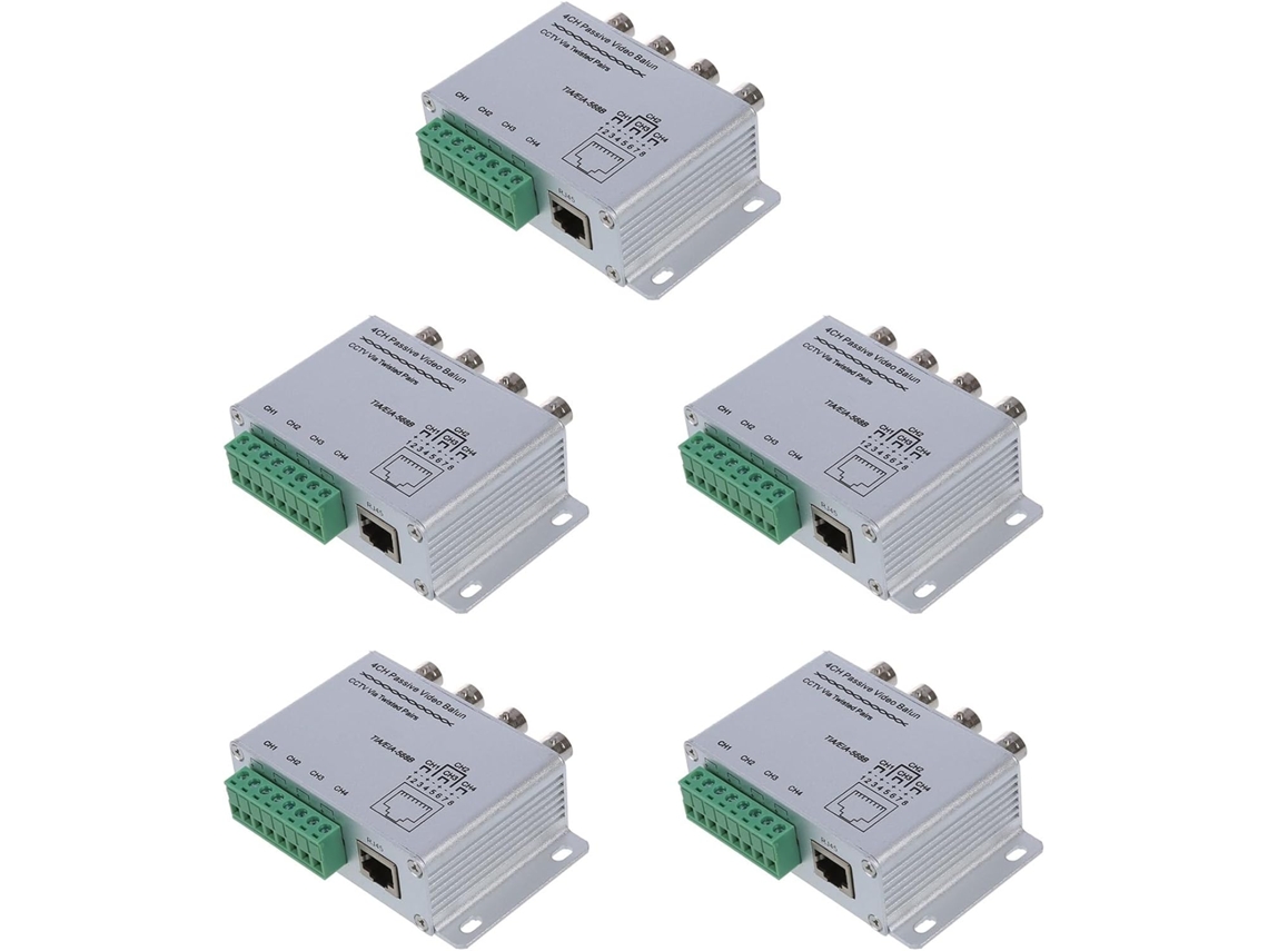 Transceptor Balun de Vídeo Utp de 4 Canais 5x SFUSHOS