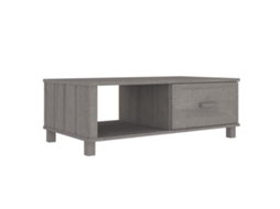 Coffee Table, Coffee Tables Vidaxl Cinzeto Madeira De Pinho (n/a)