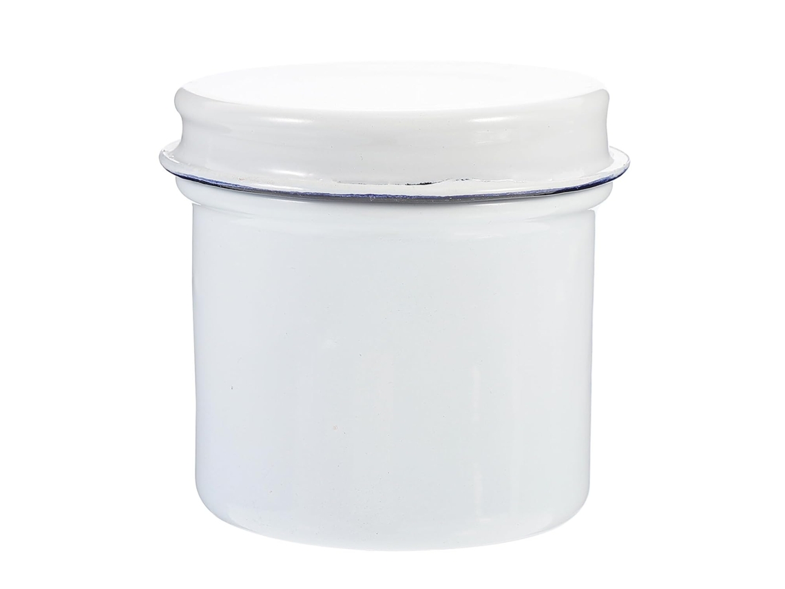Caixa De Porcelana Com Tampa, Recipiente Para Algodão