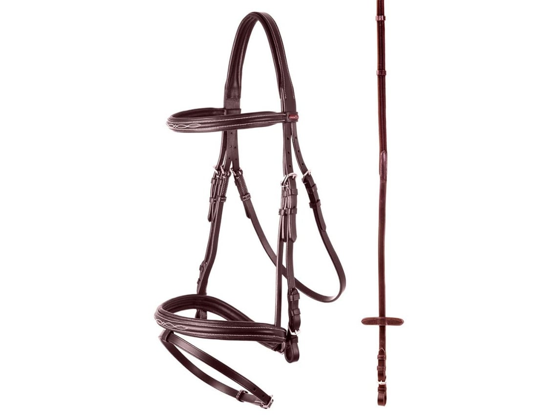 Freios PREMIERE Cy e linen reins bridle