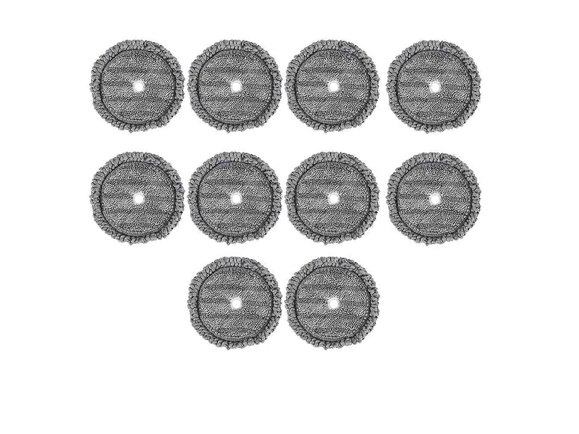 10pcs Vacuum Cleaner Robot Mopping Machine Cleaning Cloth Spare Replacement Mop Pads Rags For A9 St