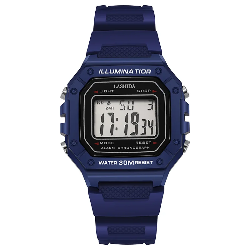 Relógio Digital Masculino Elegante, Relógio Esportivo Militar À Prova Dágua, Relógio Militar De Marca De Luxo Mdug