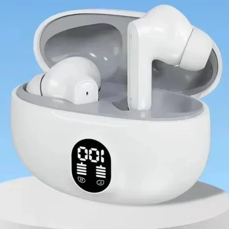 Fones De Ouvido Bluetooth Tws Originais (brancos) Com Cancelamento De Ruído.