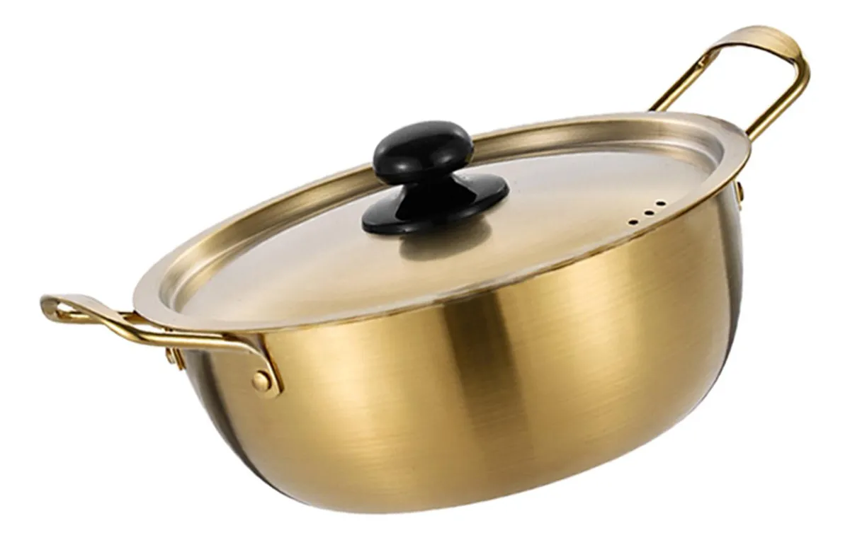Panela De Ramen Premium De Aço Inoxidável Para Cozinha 22cmvayotoy
