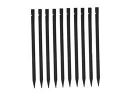 10pcs Espátula De Plástico Nylon Cabeça Plana Pontiaguda Ferramenta Abertura Reparo Eletrônicos 16cm