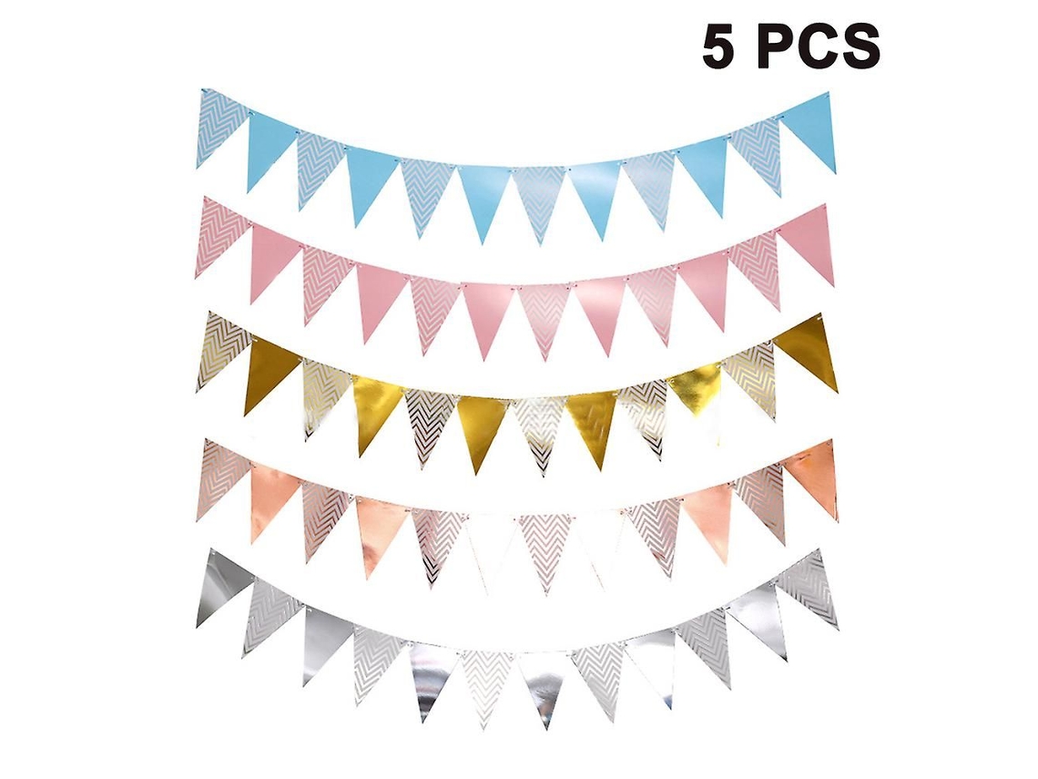 Conjunto de 5 Peças Bandeirinhas BRILVIBERA