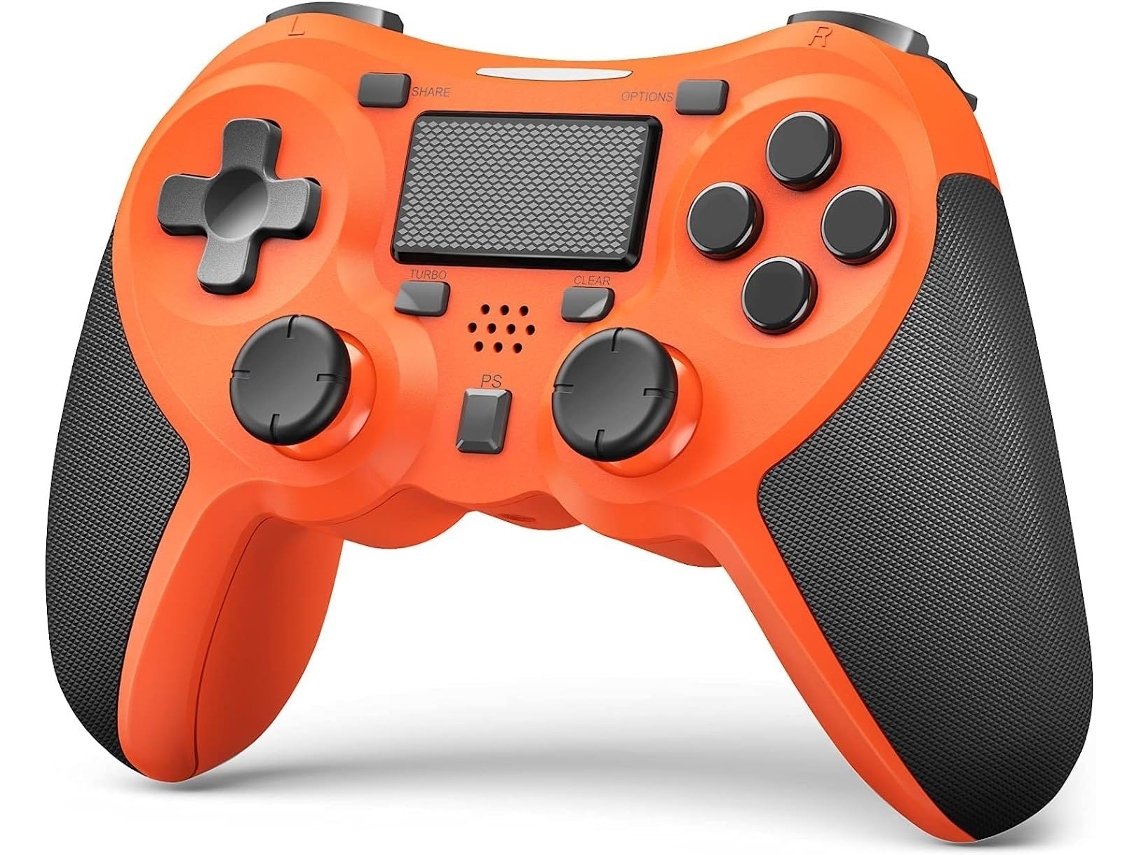 Controlador Ps4 Sem Fio com Play-Station 4 Controladores de Jogo para Ps-4 Pro Alto-Falante Embutido Slim Fone de Ouvido Estéreo Jack Laran YIZHOOD