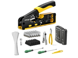 Kit De Ferramentas Crimpadoras Rj45, Alicates Crimpadores Multifuncionais, Kit De Ferramentas De Rede, Cat6a/cat6/cat5e, Kit Cat7