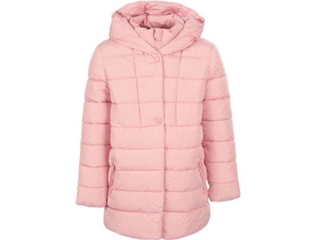 Parka infantil Losan Ka com capuz Gril Poliéster Rosa (2)