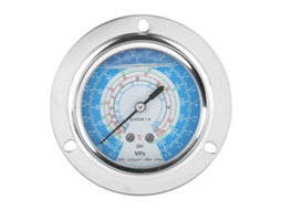 Manômetro De Pressão Sísmico Axial Yn-60zt Para Hidráulica, Rosca G1/4, -0.1~1.8mpa