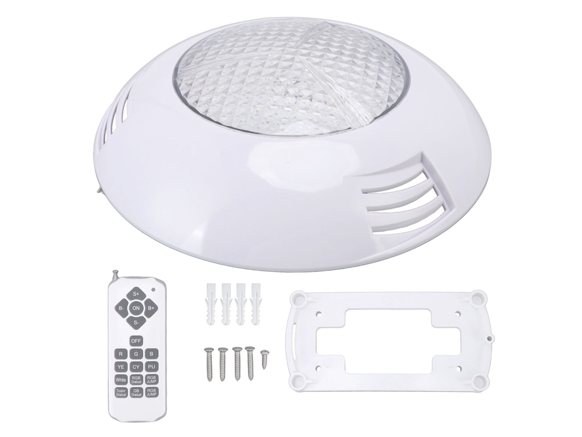 2026 luzes Led para Piscina Ac12v Rgb com Controle Remoto Ip68 Impermeável Transmissão Alta Abs Pc Durável 12w