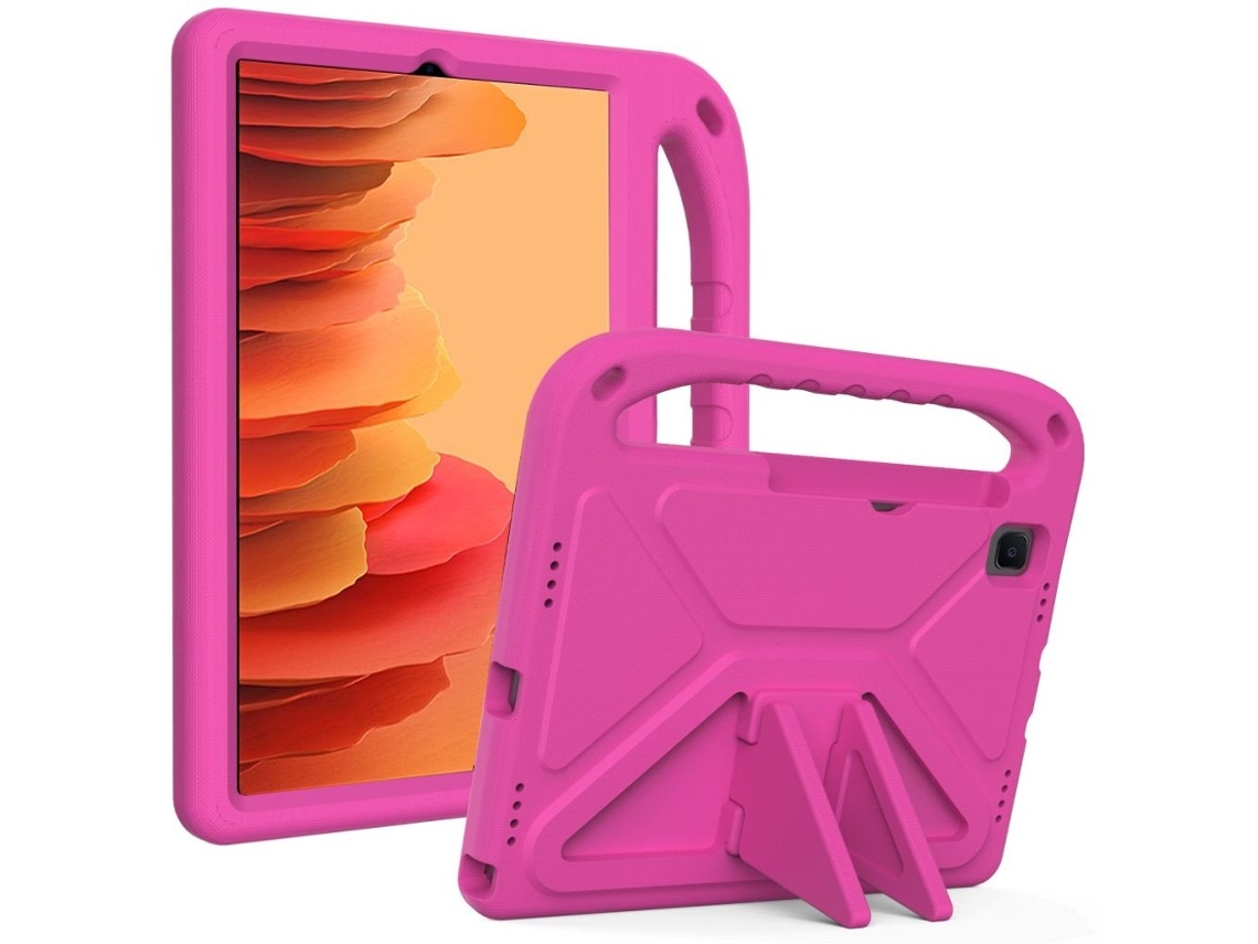Capa Com Suporte Para Samsung Galaxy Tab S6 Etc. - Rosa