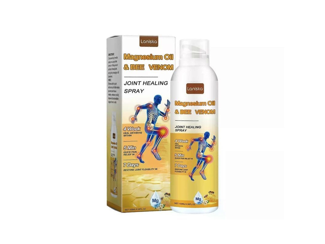 Spray De Cura Para Articulações Com Veneno De Abelha Alivio Rápido E Mobilidade Melhorada