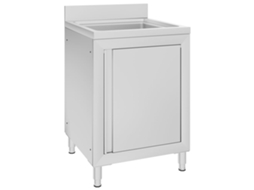 Vidaxl Armário P/ Lava-louça Cozinha Comercial 60x60x96cm Aço Inoxid.