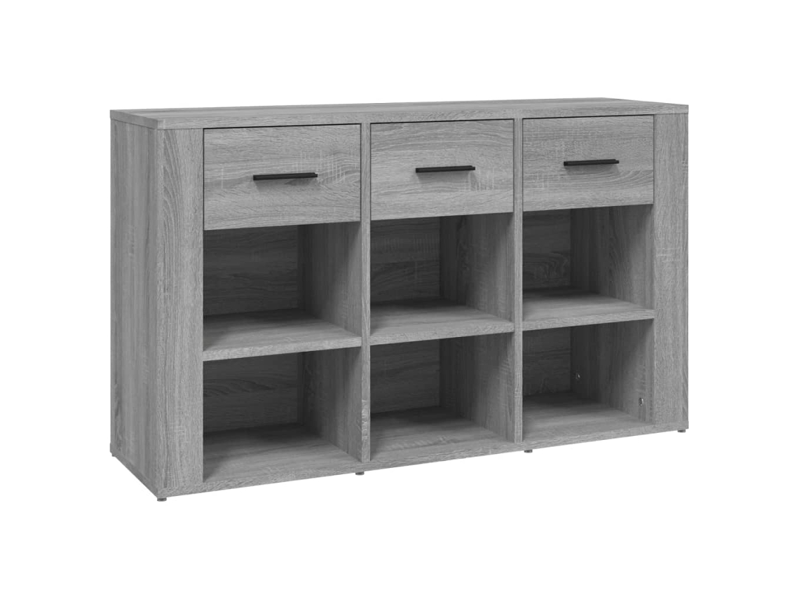 Sideboard, Sideboards Vidaxl Cinzeto Madeira Processada (n/a)