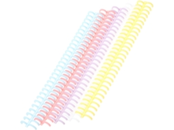Pastas plásticas leves para organizar e encadernar cadernos, pacote com 10 unidades para decoração escolar.