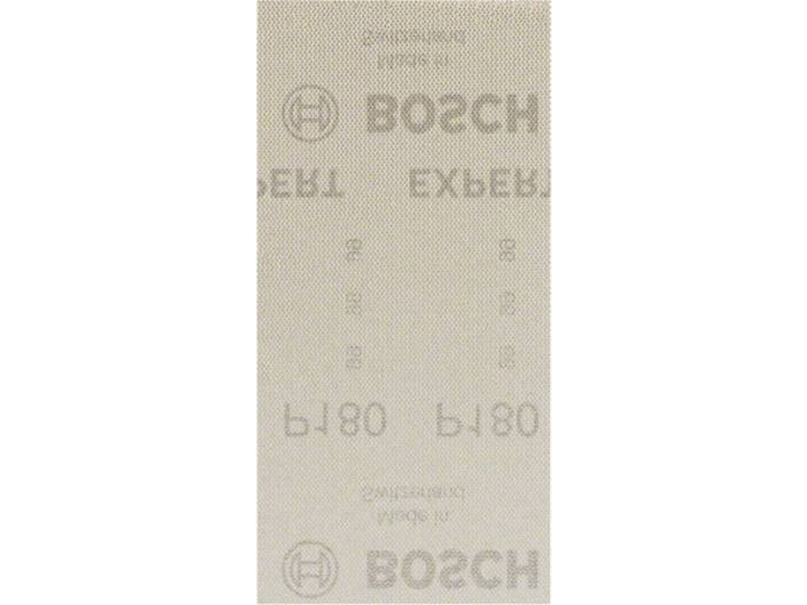 Rede de Lixa BOSCH Expert M480 para Lixadeiras Orbitais - 93x186 mm - G 180 - 50 Un