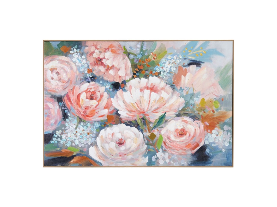 Pintura Tela Bloemen 120 X 5 X 80 Cm