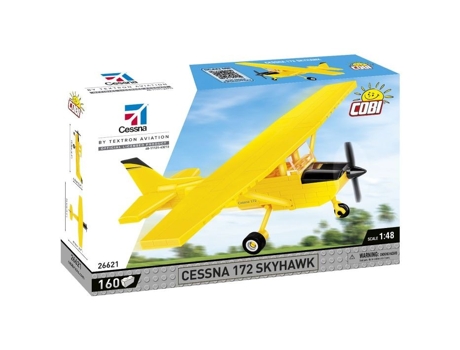 COBI Cessna 172 Skyhawk Amarelo 26621