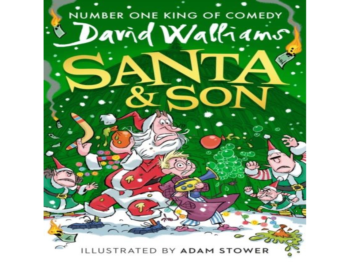Livro SANTA SON HB de David Walliams (Inglês)