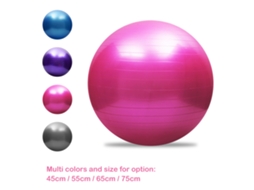 Bola de Yoga Anti ruptura com Bomba de Ar Espessada 45-75cm S/MARCA