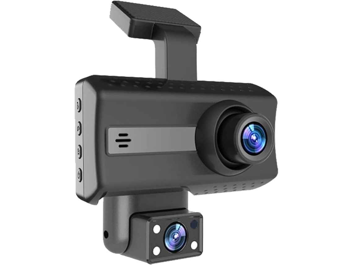 Câmera de Painel com Tela Ips de 3 Polegadas e Monitor de Estacionamento, Gravação em Loop. SFUSHOS