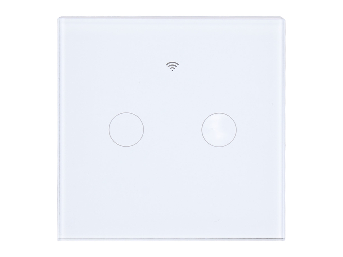 Laxiscreed Interruptor Wifi Inteligente 2 Canais Compatível Com Tuya App