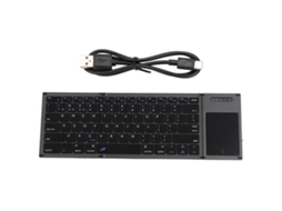 Aetheria teclado Sem Fio 78 Teclas Ultra Fino Plegável com Touchpad para Android os X Windows