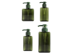 Unidades Bomba Para Loção, Dispensador De Sabão Líquido, Plástico Recarregável Formato Quadrado, 100ml150ml250ml450ml