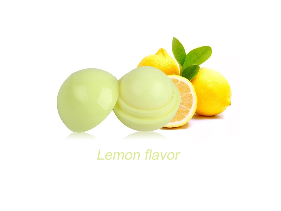 Brillo Labial Hidratante De Larga Duración Bálsamo Nutritivo De Frutas Para Cuidado Labial Amarillo