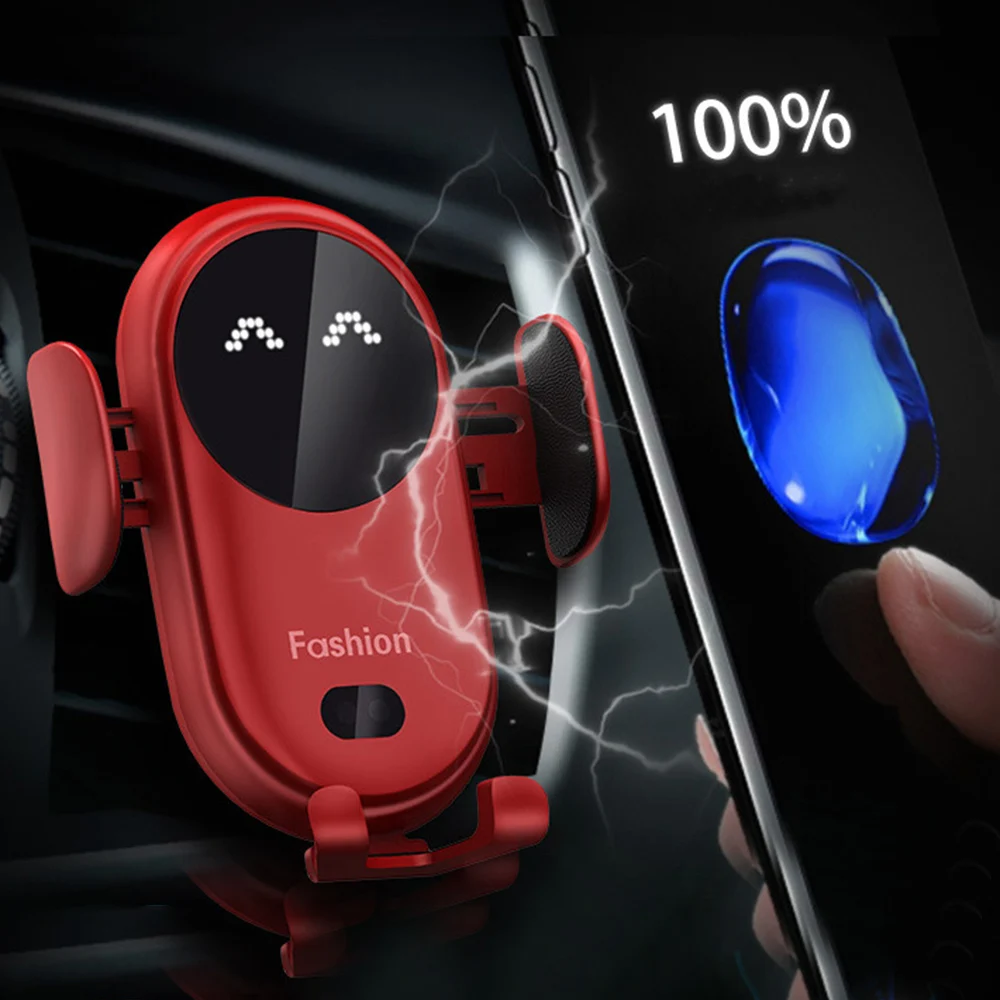 Suporte de Celular com Led e Sensor Infravermelho, Preto