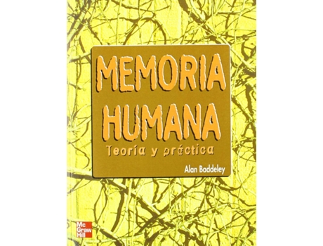 Livro Memoria Humana de Baddeley (Espanhol)