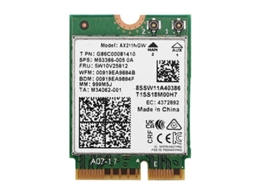 Placa De Rede Sem Fio De Banda Dupla Ax211ngw Wifi 6e M.2 Key E Cnvio2 Slowmoose