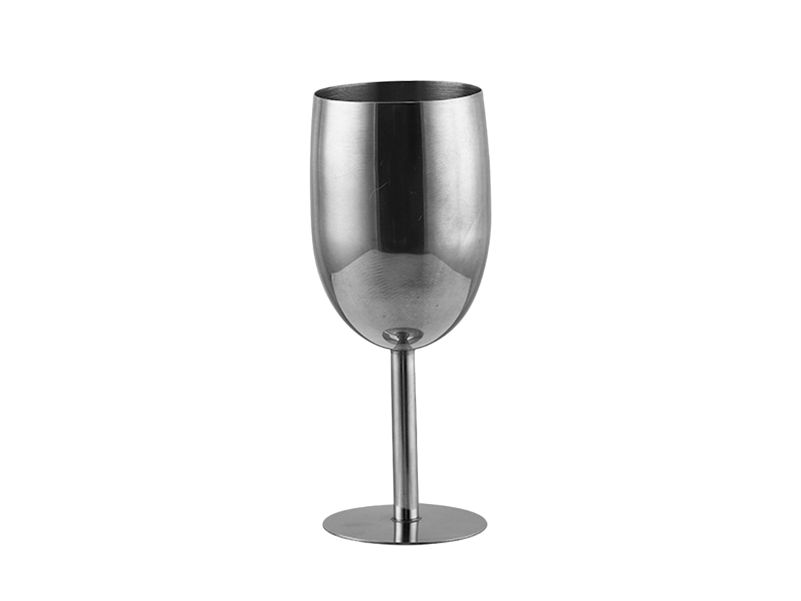 Conjunto De Copos De Vinho Em Aço Inoxidável - Taças De Metal Inquebráveis Portáteis Para Viagem E Camping