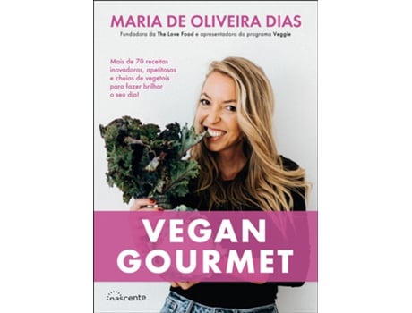 Livro Vegan Gourmet de Maria de Oliveira Dias (Português)