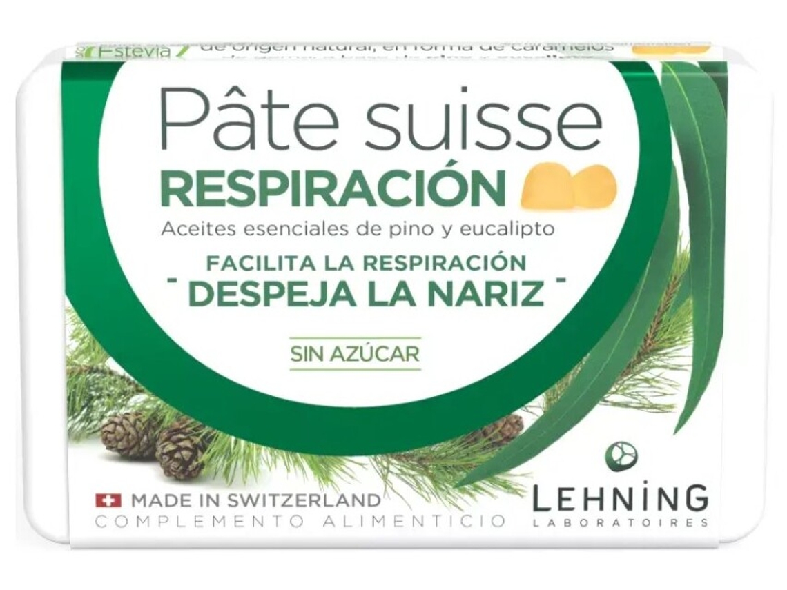 Pate Suisse Respiracion 40 Gominolas LEHNING