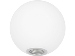 Vidro Branco Fosco Redondo Para Lâmpada G9, Aço Inoxidável E Vidro, Suaviza A Luz, Fácil De Instalar.