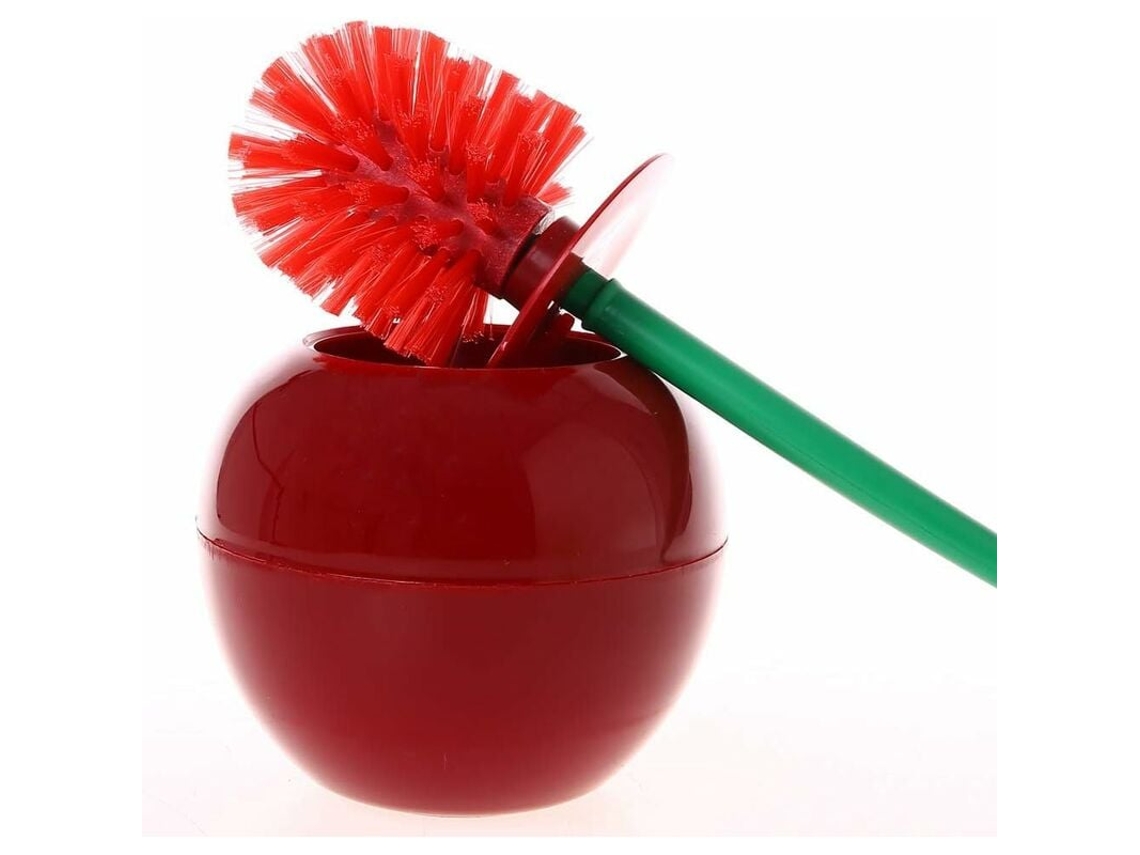 Escova De Vaso Sanitário E Suporte De Madeira De Cerejeira, Escova De Vaso Sanitário De Plástico, Escova De Vaso Sanitário De