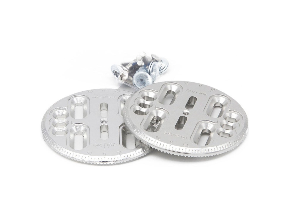 SP UNITED Conjunto De Discos 4x4 Prateado
