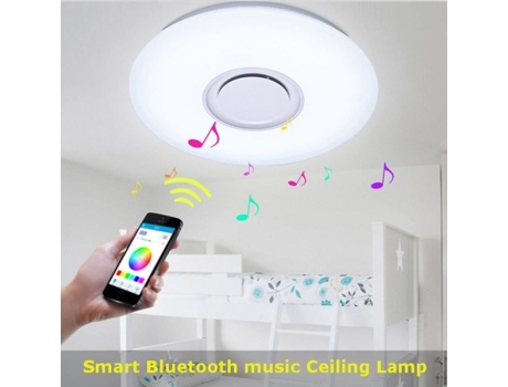 Lustre LED moderno TEMPSA 172SMD - 24 W - Bluetooth - 40 cm TEMPSA
