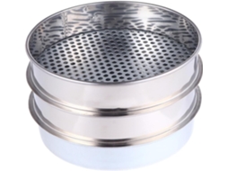 Peneira de Aço de 3 Peças com Filtros de Malha para Jardinagem e Preparação do Solo. SFUSHOS