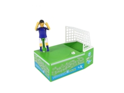 Hucha Eléctrica De Futebol Em Cartaz Brinquedo Depósito De Moedas Jogador De Futebol Presente Original Para Crianças Verde