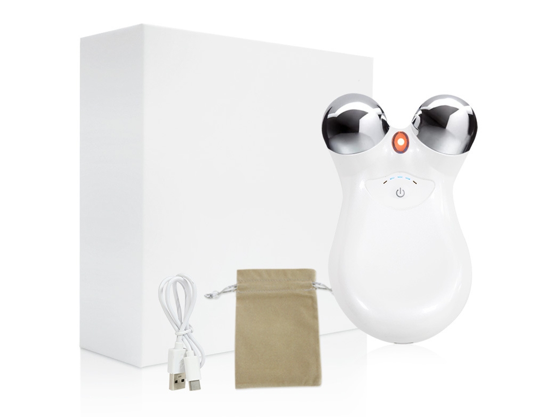 Massageador De Levantamento Facial, Dispositivo Elétrico De Remoção De Rugas Faciais, Branco Bestvite