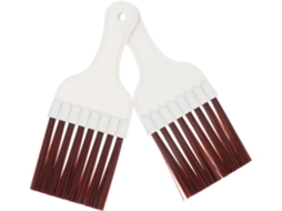 Escova De Limpeza Para Aletas De Ar Condicionado Portátil De Camping, Abs, 2 Unidades