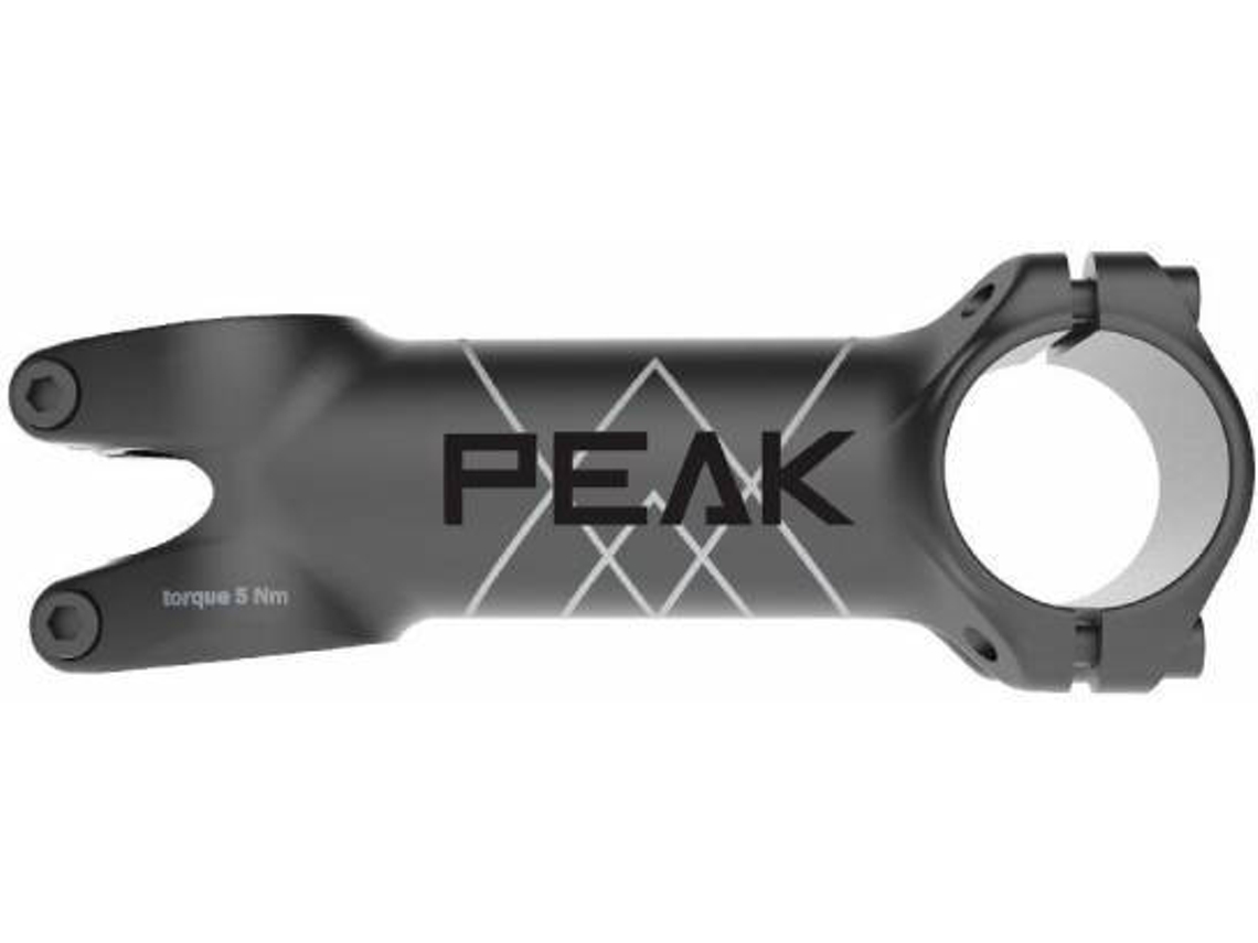 Haste de Alumínio DEDA Mud Peak 1-1/8" 31.7 6º (Preto - 100 mm)